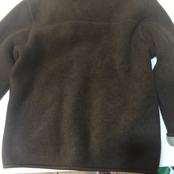 Liz Claiborne Brown Sherpa Lined Jacket - Picture 7 of 8